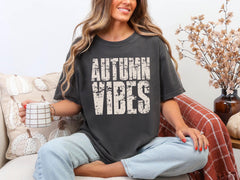 Comfort Colors® Fall Shirts - Pumpkin Season T-Shirt - Autumn Vibes Shirt - Fall Shirts - Sweater Weather - Fall Crew Shirts