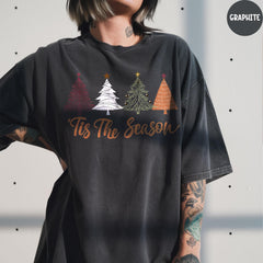 Comfort Colors® Tis The Season Shirt, Christmas Tis The Season Shirt, Merry Christmas Shirt, Cute Winter T-Shirt, Christmas Gift