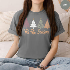 Comfort Colors® Tis The Season Shirt, Christmas Tis The Season Shirt, Merry Christmas Shirt, Cute Winter T-Shirt, Christmas Gift