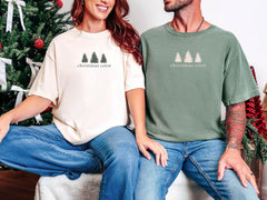 Comfort Colors® Christmas Crew Shirts - Family Christmas T-Shirts - Matching Holiday Tee - Xmas Reunion Outfit