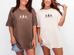 Comfort Colors® Christmas Crew Shirts - Family Christmas T-Shirts - Matching Holiday Tee - Xmas Reunion Outfit