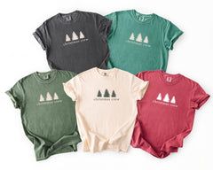 Comfort Colors® Christmas Crew Shirts - Family Christmas T-Shirts - Matching Holiday Tee - Xmas Reunion Outfit