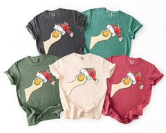 Comfort Colors® Christmas Goose Shirt - Funny Goose T-Shirt - Festive Tee - Xmas Duck Crewneck