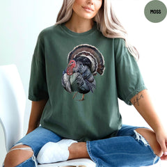 Comfort Colors® Thanksgiving Shirt, Turkey Shirt, Thanksgiving Tee, Fall Turkey Shirts, Funny Thanksgiving Gifts, Family T-shirts
