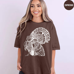Comfort Colors® Thanksgiving Turkey Shirt, Turkey Shirts, Funny Thanksgiving Shirts, Fall Shirt, Women Thanksgiving Shirt