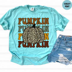 Comfort Colors® Fall Pumpkin T-Shirt, Autumn Fall Shirt, Pumpkin Season T-Shirt, Thanksgiving Shirt, Pumpkin Shirt, Autumn Shirt