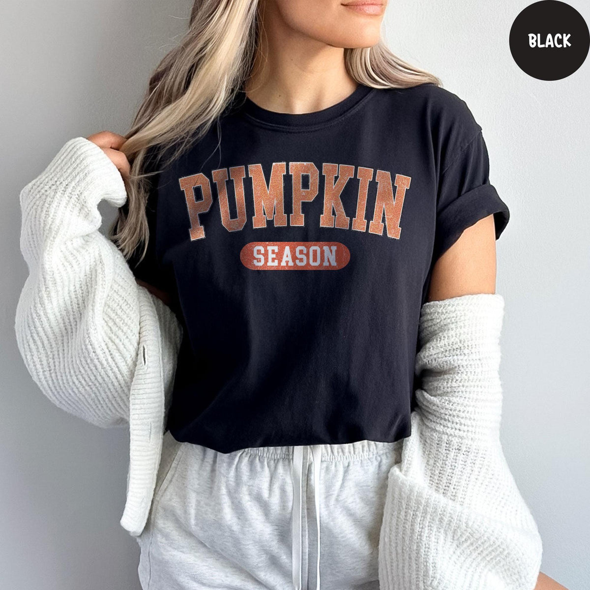 Comfort Colors® Pumpkin Season Shirt, Fall Pumpkin Shirt, Pumpkin Shirt, Fall Vibes Shirt, Tis The Season Shirt, Fall Season Shirts