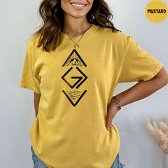 Comfort Colors® God is Greater than The Highs and Lows T-Shirt, Jesus Shirt, Religious Shirt, Christian Shirt, God Shirt