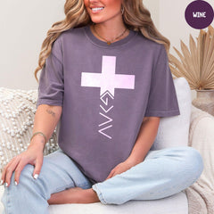 Comfort Colors® Religious Shirt, God Is Greater Than The Highs And Lows Shirt, Christian Shirt, God Shirt, Church Gift, Jesus Shirt