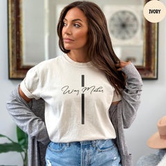 Comfort Colors® Way Maker Shirt, Inspirational Shirt, Religious Shirt, Faith Shirt, Bible Verse Tee, Family Matching Shirt