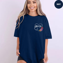 Comfort Colors® Custom Nurse Shirt, Personalized Shirt, Nurse Graduation Gift, Registered Nurse Gift, Nurse Appreciation Gift