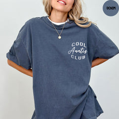 Comfort Colors® Cool Aunts Club Shirt, Auntie Shirt, Mothers Day Shirt, New Aunt Gift, Aunt Shirt, Best Aunt Shirt