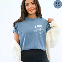 Comfort Colors® Cool Aunts Club Shirt, Auntie Shirt, Mothers Day Shirt, New Aunt Gift, Aunt Shirt, Best Aunt Shirt