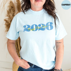 Comfort Colors® Hello 2026 Shirt, Happy New Year Shirt, New Year 2026 Shirt, Happy New Year Party T-Shirt, Family Holiday Tee