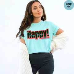 Comfort Colors® Happy New Year 2026 Shirt, Hello 2026 Shirt, New Year Shirt, Christmas Shirt, Welcome 2026 Shirt, New Year Holiday Shirt