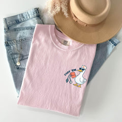 Comfort Colors® Cuff Em Nurse Shirt - Funny Goose Nurse Tee - RN ER T-Shirt Gift for Nurses