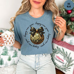 Comfort Colors® Happy New Year Shirt, New Year Party Shirt, Hello 2026 Shirt, New Year 2026 TShirt, Welcome 2026 Shirt