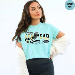 Comfort Colors® Happy New Year 2026 Shirt, Christmas T-shirt, Welcome 2026 Shirt, New Year Holiday Shirt, Hello 2026 Shirt
