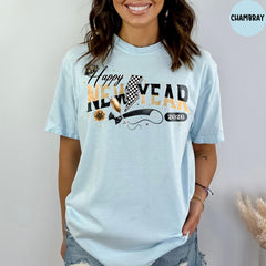 Comfort Colors® Happy New Year 2026 Shirt, Christmas T-shirt, Welcome 2026 Shirt, New Year Holiday Shirt, Hello 2026 Shirt