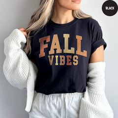 Comfort Colors® Fall Vibes Shirt, Autumn Shirt, Fall Season Shirt, Thanksgiving Tshirt, Lovely Fall Tee, Thanksgiving Fall Gift
