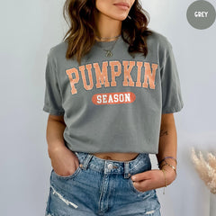 Comfort Colors® Pumpkin Season Shirt, Fall Pumpkin Shirt, Pumpkin Shirt, Fall Vibes Shirt, Tis The Season Shirt, Fall Season Shirts