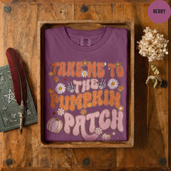 Comfort Colors® Take Me to the Pumpkin Patch Shirt, Autumn Fall Shirt, Fall Pumpkin Shirt, Thanksgiving Shirt, Fall Pumpkin Shirt