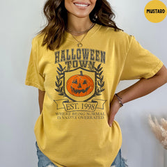 Comfort Colors® Halloweentown Shirt, Halloweentown Est 1998 Shirt, Halloweentown University, Retro Halloweentown Shirt