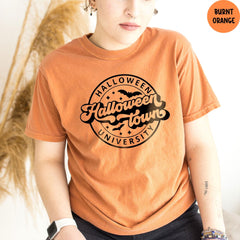 Comfort Colors® Halloweentown University Shirt, Halloweentown Shirt, Retro Halloweentown T-Shirt, Halloweentown University