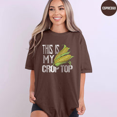 Comfort Colors® This Is My Crop Top Shirt, Farm Life T-Shirt, Gift For Farm Girl, Funny Farmer Shirt, Farmer shirt, Country Girl Shirt