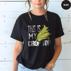 Comfort Colors® This Is My Crop Top Shirt, Farm Life T-Shirt, Gift For Farm Girl, Funny Farmer Shirt, Farmer shirt, Country Girl Shirt