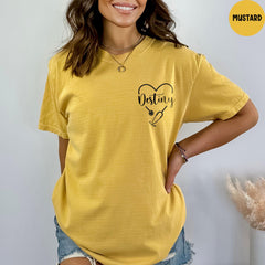 Comfort Colors® Personalized Nurse Shirt, Registered Nurse Gift, Nurse Appreciation Gift, Custom Nurse Shirt, Cute Nurse Gift