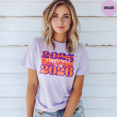 Comfort Colors® Happy New Year Shirt, Christmas T-shirt, New Year 2026 Gift, Happy New Year Festive Party Shirts