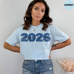 Comfort Colors® Happy New Year 2026 Shirt, Family Christmas Shirt, Hello 2026 Shirt, Family Matching New Years Shirts