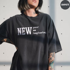 Comfort Colors® New Year Me Beginning, Happy New Year Shirt, Hello 2026 Shirt, Christmas T-shirt, Happy New Year 2026 Gift