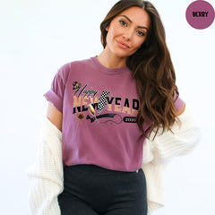 Comfort Colors® Happy New Year 2026 Shirt, Christmas T-shirt, Welcome 2026 Shirt, New Year Holiday Shirt, Hello 2026 Shirt