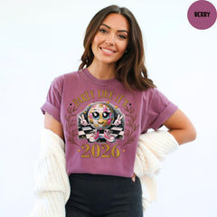 Comfort Colors® Party Like It's 2026 Shirt, New Year's Eve Tee, Funny Disco Ball Shirt, Happy New Year 2026, New Year Party Shirt
