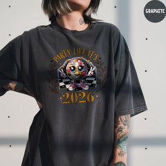Comfort Colors® Party Like It's 2026 Shirt, New Year's Eve Tee, Funny Disco Ball Shirt, Happy New Year 2026, New Year Party Shirt