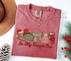 Comfort Colors® - In My Bougie Era T-Shirt - In My Christmas Era Tee - Winter Basic Shirt - Bougie Mama Gift - Winter Vibes - Funny Xmas