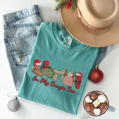 Comfort Colors® - In My Bougie Era T-Shirt - In My Christmas Era Tee - Winter Basic Shirt - Bougie Mama Gift - Winter Vibes - Funny Xmas