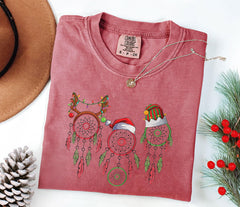 Comfort Colors® - Christmas Dreamcatcher Shirt - Native Christmas - American Xmas - Boho Christmas Shirt - Indigenous Christmas