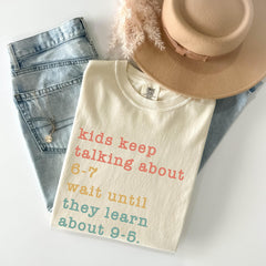 Comfort Colors® Funny 67 Shirt - Six Seven T-Shirt - Meme Tee - Teacher Shirt - Adulting Tee
