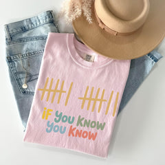 Comfort Colors®  67 Shirt - If You Know You Know - Humorous 67 Meme T-Shirt
