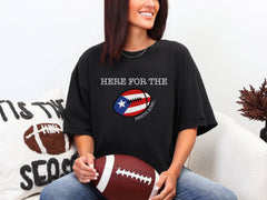 Comfort Colors® Benito Bowl Shirt - Benito Football T-Shirt - Here for The Benito Bowl Tee