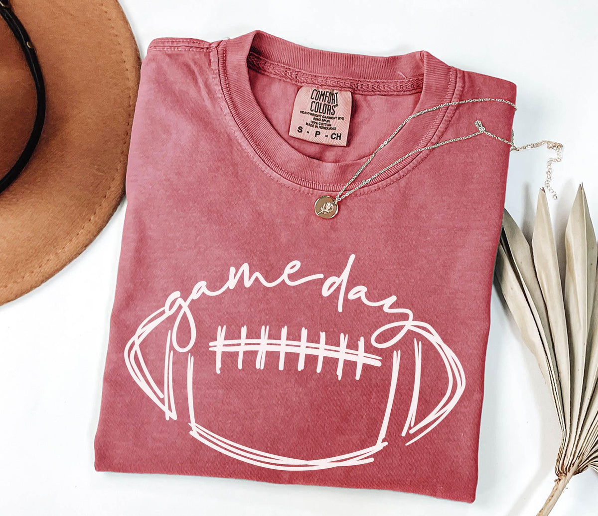 Comfort Colors® Game Day Shirt - Football Sunday T-Shirt - Tailgate Shirt - Football Season Tee