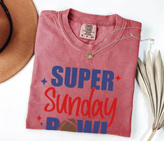 Comfort Colors® Sunday Football Shirt - Football Season Tee - Unisex Game Day Outfit Shirt