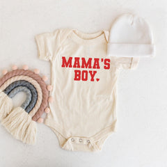 Mama's Boy Shirt - Boys Valentine T-Shirt - Valentines Outfit - School Party Tee - Kids Valentine Shirt
