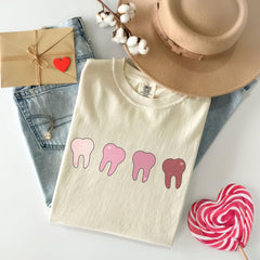 Dentist Comfort Colors®  Valentine Shirt - Dental Assistant Valentines Day Outfit  - Orthodontist Valentine T-Shirt