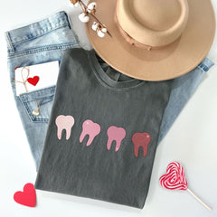 Dentist Comfort Colors®  Valentine Shirt - Dental Assistant Valentines Day Outfit  - Orthodontist Valentine T-Shirt