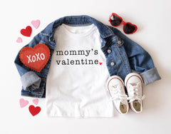 Mommy's Valentine Toddler Shirt - Kids Valentine T-Shirt -