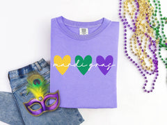 Comfort Colors® Mardi Gras T-Shirt - Mardi Gras Carnival Shirts